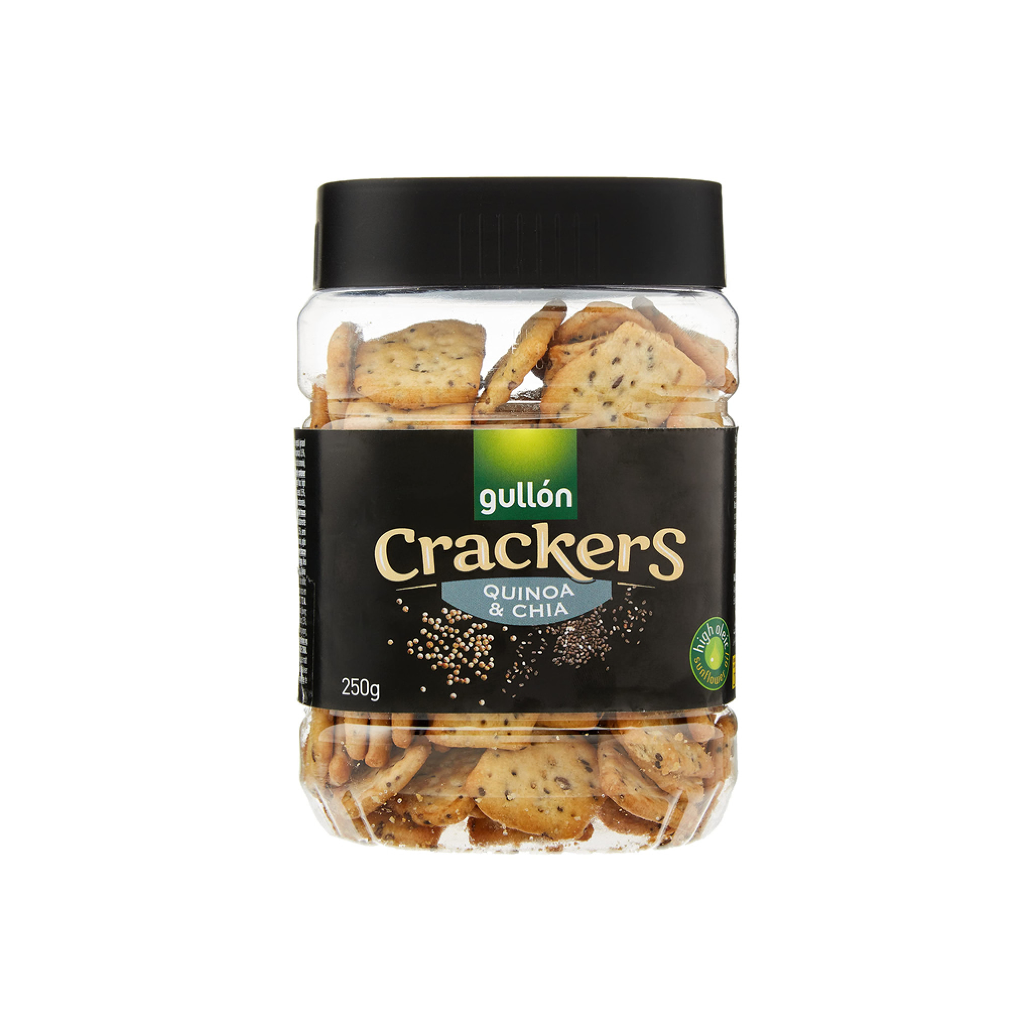 CRACKERS QUINOA E CHIA GULLON 250G