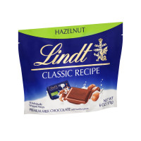 CHOCOLATE LINDT CLASSIC RECIPE MILK CHOCOLATE HAZELNUT 171G