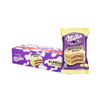 ALFAJOR BRANCO MILKA CAIXA COM 6 UNIDADES