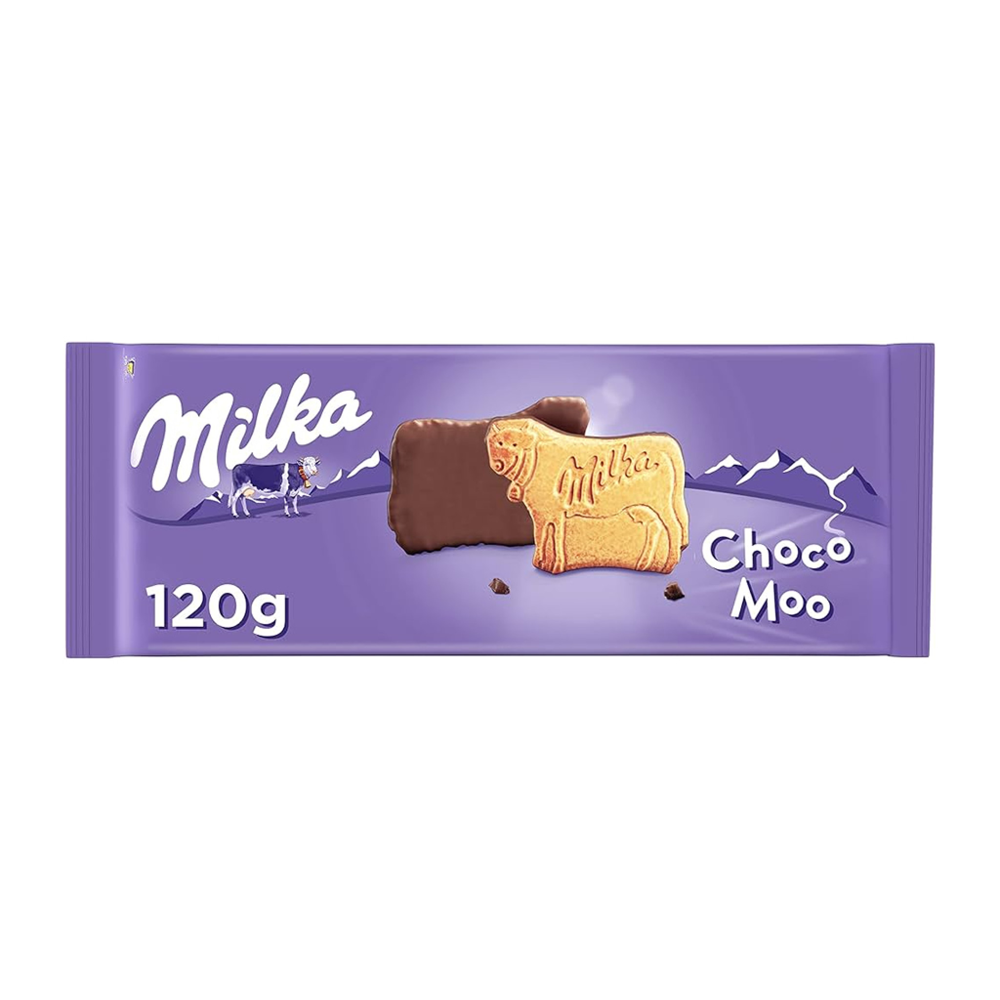 BISCOITO RECHEADO MILKA CHOCO MOO 120G