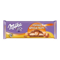 CHOCOLATE MILKA WHOLE NUTS 300G