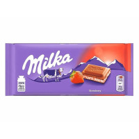 CHOCOLATE MILKA RECHEADO RASPBERRY 100G