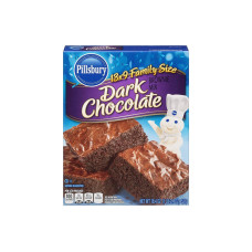 PILLSBURY DARK CHOCOLATE BROWNIE MIX 521G