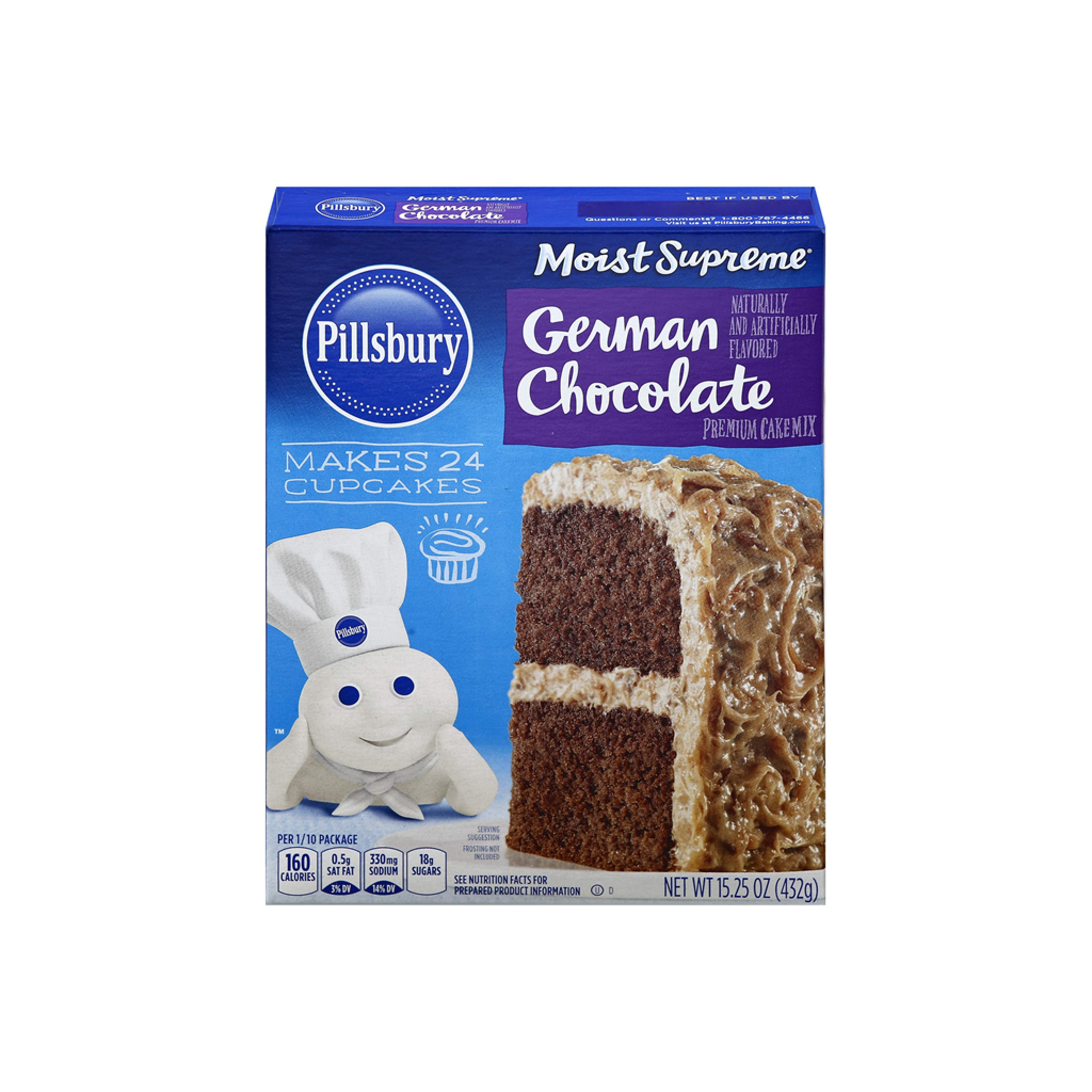 PILLSBURY GERMAN CHOCOLATE CAKE MIX 432G